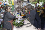 Rachel Reeves UK Chancellor of the Exchequer visits Darwen