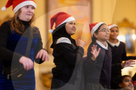 Prime Minister Keir Starmer and Victoria attend Christmas Party