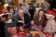 Prime Minister Keir Starmer and Victoria attend Christmas Party