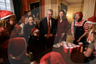Prime Minister Keir Starmer and Victoria attend Christmas Party