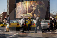 Patriotic billboards in Tehran