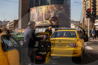 Patriotic billboards in Tehran