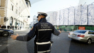 Inaugurazione del Murales nel cantiere  di piazza Venezia