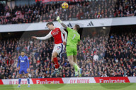 Premier League match between Arsenal and Everton at the Emirates Stadium in London, UK.