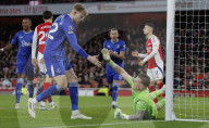 Premier League match between Arsenal and Everton at the Emirates Stadium in London, UK.