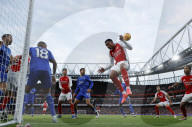 Premier League match between Arsenal and Everton at the Emirates Stadium in London, UK.