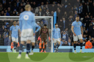 Premier League match between Manchester City and Manchester United at the Etihad Stadium in Manchester, UK.