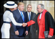 President Trump Visits Westminster Abbey