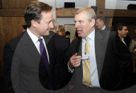 David Cameron with Prince Andrew