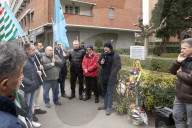Torino, cerimonia in ricordo delle tre vittime per il crollo della gru in via Genova