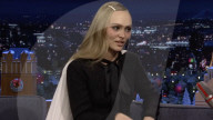 Lily Rose Depp sur le plateau de l'émission "The Tonight Show Starring Jimmy Fallon" à New York