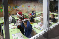 Ombudsman visits Kharkiv metro school