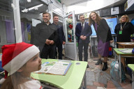 Ombudsman visits Kharkiv metro school