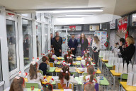 Ombudsman visits Kharkiv metro school