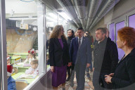 Ombudsman visits Kharkiv metro school