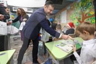 Ombudsman visits Kharkiv metro school
