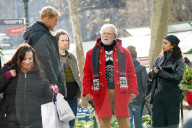'Man With a Bag' on set filming, New York, USA - 18 Dec 2024