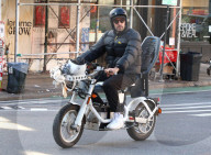 Artist JR E-Bike Riding - NYC