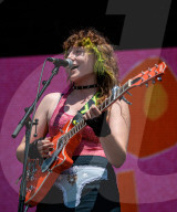 Odie Leigh performing at the Hinterland Music Festival in Saint Charles, Iowa