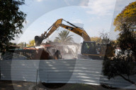 Demolition of a Kibbutz house attacked on October 7