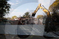 Demolition of a Kibbutz house attacked on October 7