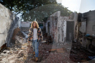 Demolition of a Kibbutz house attacked on October 7