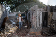 Demolition of a Kibbutz house attacked on October 7