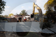 Demolition of a Kibbutz house attacked on October 7