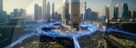Projet de passerelle surélevée climatisée à Dubaï