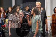 Bat Out Of Hell - The Musical studio rehearsal/Sitzprobe, London, UK