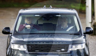 Prince Andrew seen at Windsor, UK.