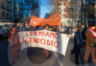 Milano, Manifestazione pro Palestina