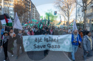 Milano, Manifestazione pro Palestina