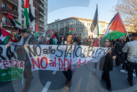 Milano, Manifestazione pro Palestina