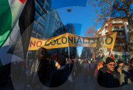 Milano, Manifestazione pro Palestina