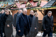 Chancellor Sholtz visits site of Christmas market terror attack