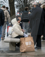 Saturday Before Xmas Shoppers London's West End