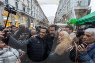 Milano - Matteo Salvini bagno di folla in centro citt&#xe0;
Milano - Matteo Salvini bagno di folla in centro citt&#xe0;