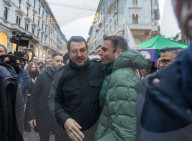 Milano - Matteo Salvini bagno di folla in centro citt&#xe0;
Milano - Matteo Salvini bagno di folla in centro citt&#xe0;