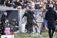 Match de 32ème de finale de la Coupe de France 2024 "Bordeaux - Rennes (1-4)" au stade  Matmut Atlantique