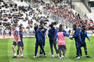 Match de 32ème de finale de la Coupe de France 2024 "Bordeaux - Rennes (1-4)" au stade  Matmut Atlantique