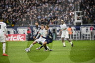 Match de 32ème de finale de la Coupe de France 2024 "Bordeaux - Rennes (1-4)" au stade  Matmut Atlantique
