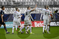 Match de 32ème de finale de la Coupe de France 2024 "Bordeaux - Rennes (1-4)" au stade  Matmut Atlantique