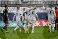 Match de 32ème de finale de la Coupe de France 2024 "Bordeaux - Rennes (1-4)" au stade  Matmut Atlantique