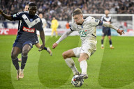 Match de 32ème de finale de la Coupe de France 2024 "Bordeaux - Rennes (1-4)" au stade  Matmut Atlantique