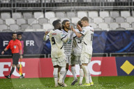 Match de 32ème de finale de la Coupe de France 2024 "Bordeaux - Rennes (1-4)" au stade  Matmut Atlantique
