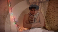 Kim Kardashian bizarre Santa Baby music video