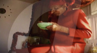 Kim Kardashian bizarre Santa Baby music video