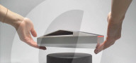 Levitating model Cybertruck
