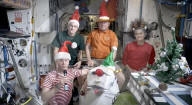 Christmas message from NASA space station crew